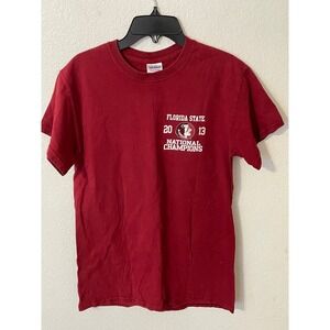 Gildan Florida State Seminoles 2013 National‎ Champions Football T Shirt Size S